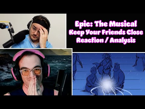 My FAVORITE Epic Song!! | Keep Your Friends Close - Epic The Musical | Reaction ft @CFReactsYT
