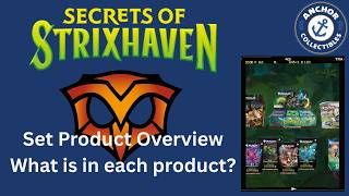 Secrets of Strixhaven | Return to Arcavios | What is in each product?