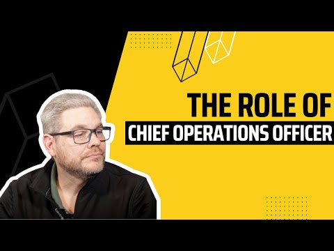 The role of Chief Operations Officer (COO)