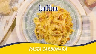 Pasta Carbonara - Recetas La Fina - T.H.i. Agency