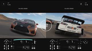 Gran Turismo Sport Split Screen Gameplay (Peti VS Balage)