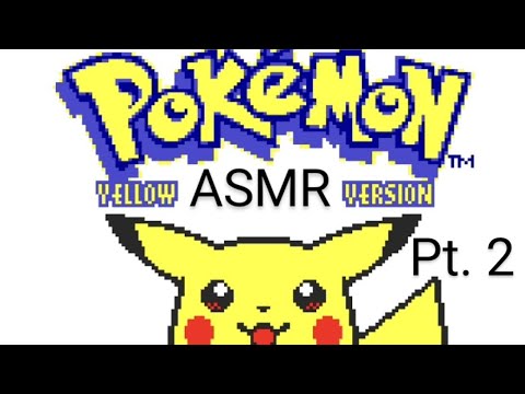 ASMR: Whispering playing Pokémon Yellow Pt.2
