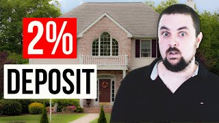 Are 2% deposit home loans manageable? (or 5% deposit mortgages)