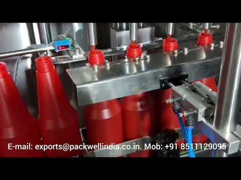 Hot Tomato Sauce Filling Machine