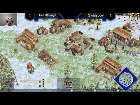 HellsRavage vs Swissboy - Age of Mythology: The Titans (Game 3)