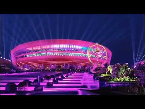 Bharat Mandapam's Grandeur : World's Tallest Nataraj Statue for #G20SummitDelhi