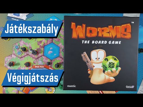 Worms: The Board Game | Végigjátszás | Játékszabály - PumiGame