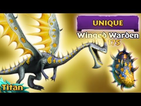 Winged Warden — Unique Windstriker Max Level 175, Titan Mode | Dragons: Rise of Berk