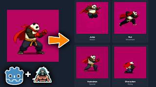 Godot + God Mode AI: Create Animation Sprite Sheets in Seconds