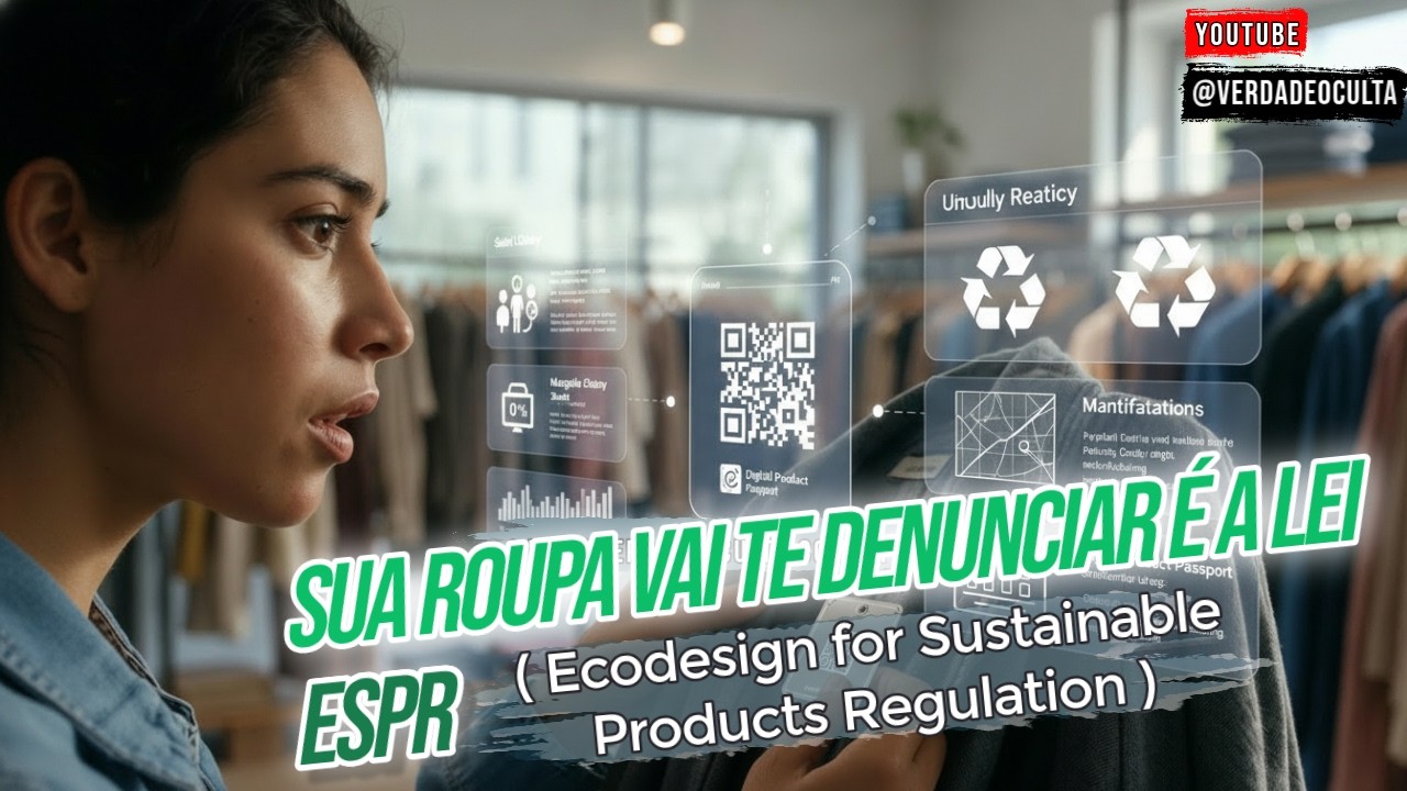 Sua roupa vai te denunciar é a lei ESPR