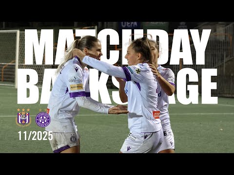 Matchday Backstage: RSC Anderlecht - Austria Wien (11/2025) #faklive #violatv #uwec