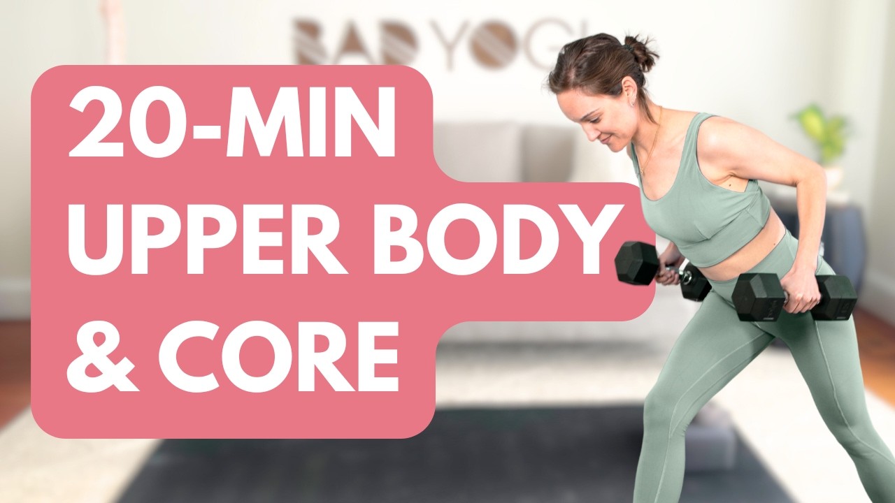 20-min Upper Body & Core