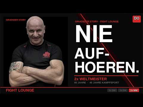 Versagen ist für mich, wenn ich aufgebe.” – Frank Lukanowski | Fight Lounge Story