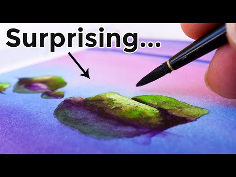 Thumbnail for Painting and Chocolate Paul Rubens watercolor test