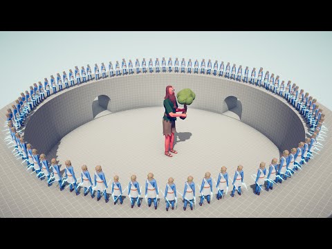 100x ZEUS vs EVERY UNIT - Totally Accurate Battle Simulator