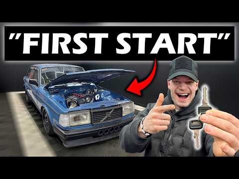 SUOMEN JÄNNITTÄVIN AUTOPROJEKTI - ENSIMMÄINEN KÄYNNISTYS!