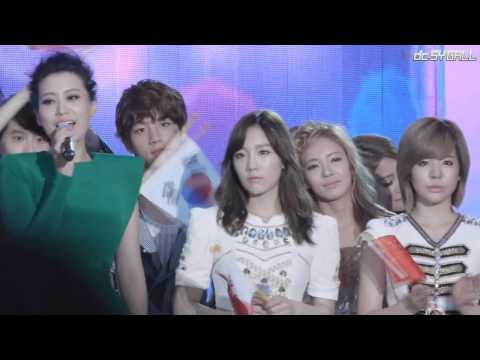 120825 Baekhyun & Taeyeon - 14th China Korea Festival in Yeosu Ending
