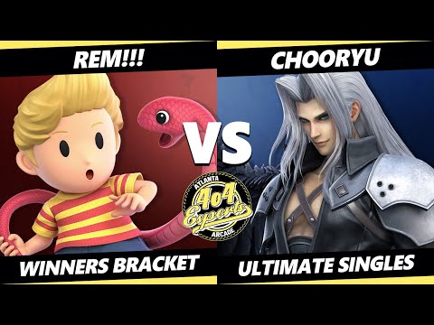 4o4 Smash Night 56 - REM!!! (Lucas) Vs. Chooryu (Sephiroth, Cloud) SSBU Ultimate Tournament