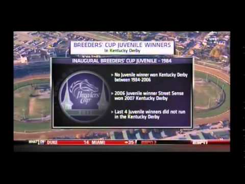 HANSEN   2011 Breeders Cup Juvenile plus Pre and Post Race   YouTube