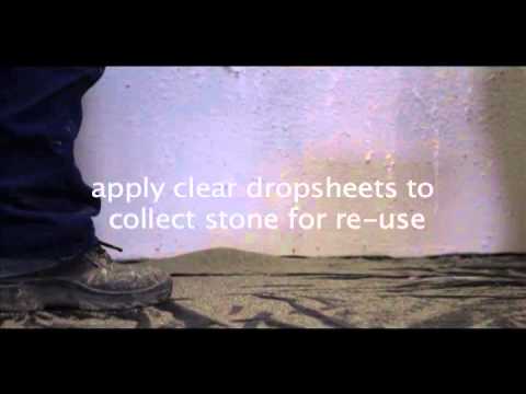 Applying Marmoran Stone Finish