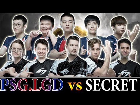 PSG LGD vs SECRET Amazing XINQ ELDER TITAN POS 4 | Dota 2 Pro Players Clips