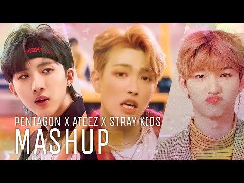 PENTAGON X ATEEZ X Stray Kids - Humph! / ILLUSION / Get Cool [MASHUP]