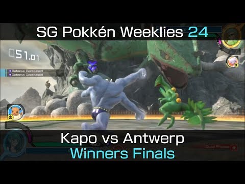 SGPW v. 24 - Pokkén DX Winners Finals: Kapo (Machamp) vs. Antwerp (Sceptile)