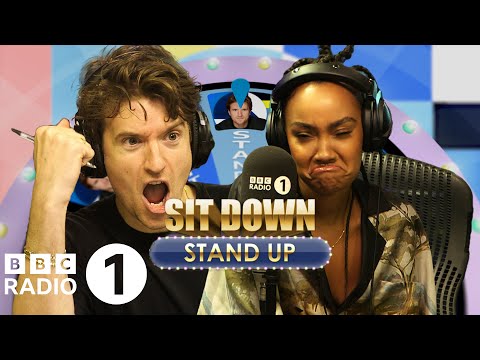 "It happened while you were naked" - Leigh-Anne Pinnock calls her celeb friends on Sit Down Stand Up