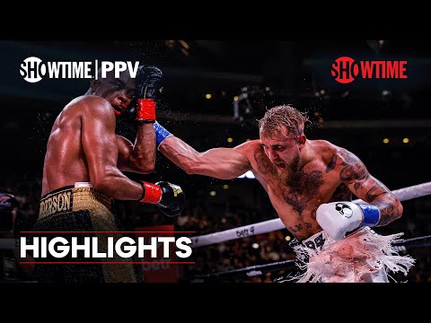 Jake Paul vs. Anderson Silva: Highlights | SHOWTIME PPV