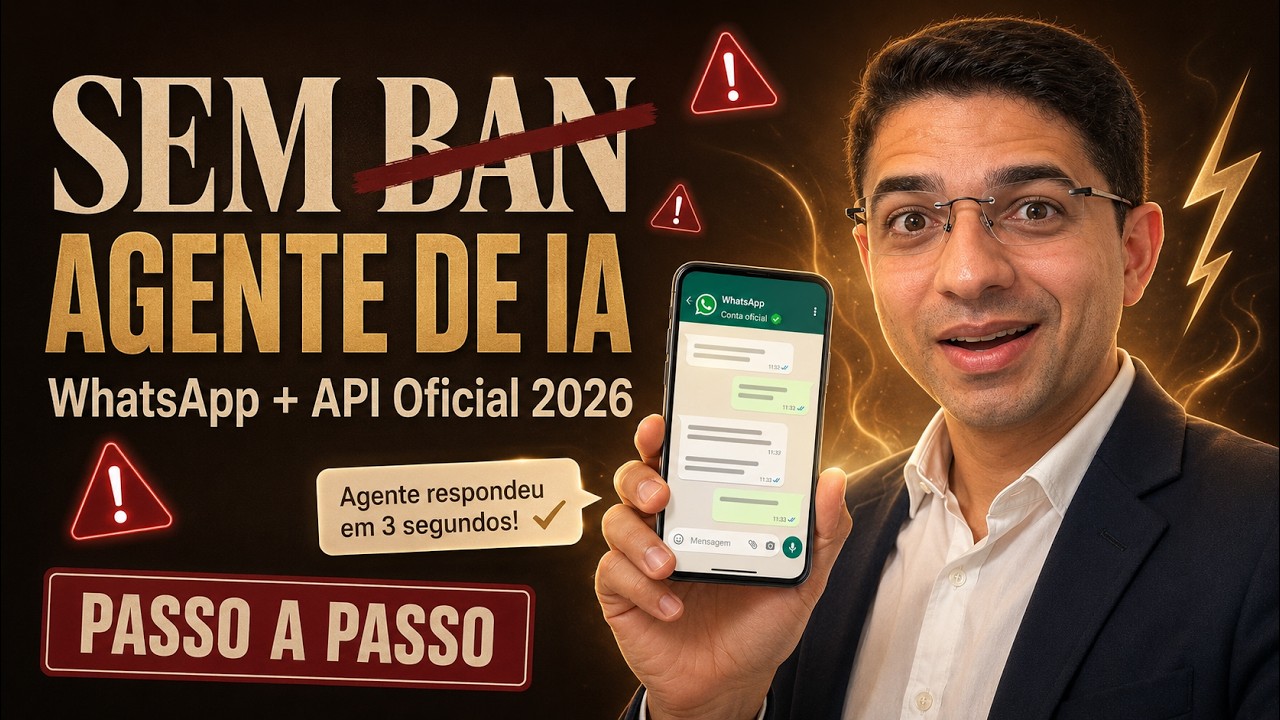 Crie seu agente do zero, sem programar nada