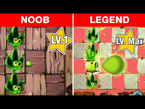Crazy Hit Peapod Max Levels - Plants. Vs Zombie 2