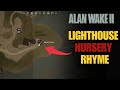 Alan Wake 2: Lighthouse Nursery Rhyme solution (Dolls & Charm Location)