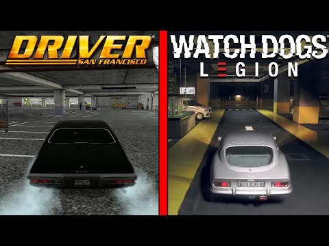 Watch Dogs Legion vs Driver San Francisco - Parking Test (Comparison)