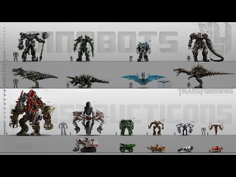 Transformers Alternate Mode Chart (All Michael Bay Transformers and Bumblebee Movie)