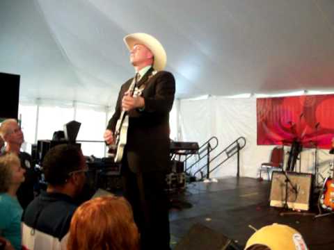 Rumble  by Deke Dickerson and the ecco fonics with Daryl Davis Richmond Folk Festival 2010