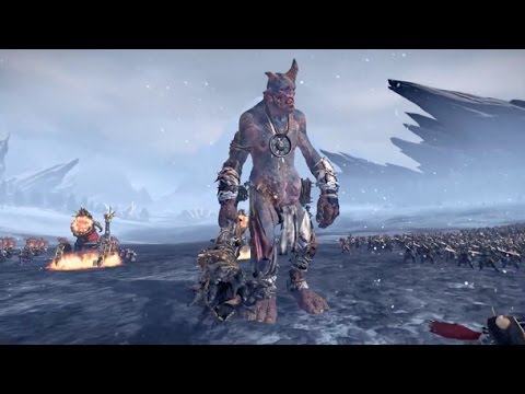 Total War Warhammer Online Battle #22: Chaos Giant vs Crypt Horrors