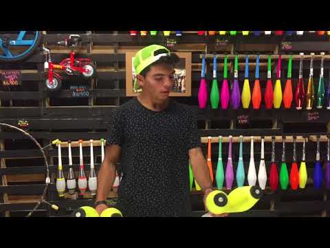 Como malabarear 5 clavas Tutorial con Padawan!