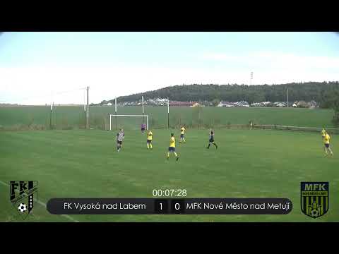 FK Vysoká nad Labem - MFK Nové Město nad Metují, 7.9.2023, celé utkání