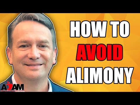 How to Avoid Alimony in a Divorce!