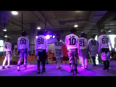 [140209] The Most Wanted cover EXO :: Intro+Growl+Wolf @In Square (รอบเพลงดับ)
