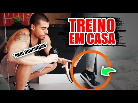 Treino em casa completo *todos os músculos*