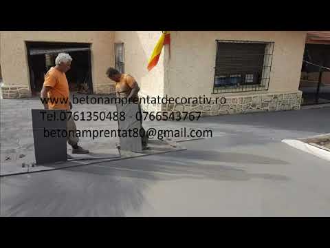 Beton Amprentat Salcia - Mehedinti Tel.0761350488 -0766543767