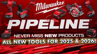 New Tools from Milwaukee Pipeline! New Tools for 2026!