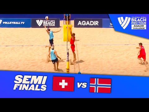 Krattiger/Breer vs. Berntsen/Mol, H. - Semi Final Highlights Agadir 2022 #BeachProTour