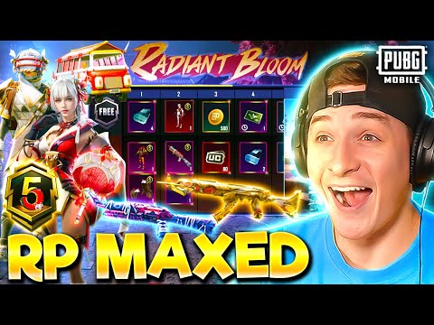 NEW MAXED TIER 100 A5 ROYALE PASS! PUBG MOBILE