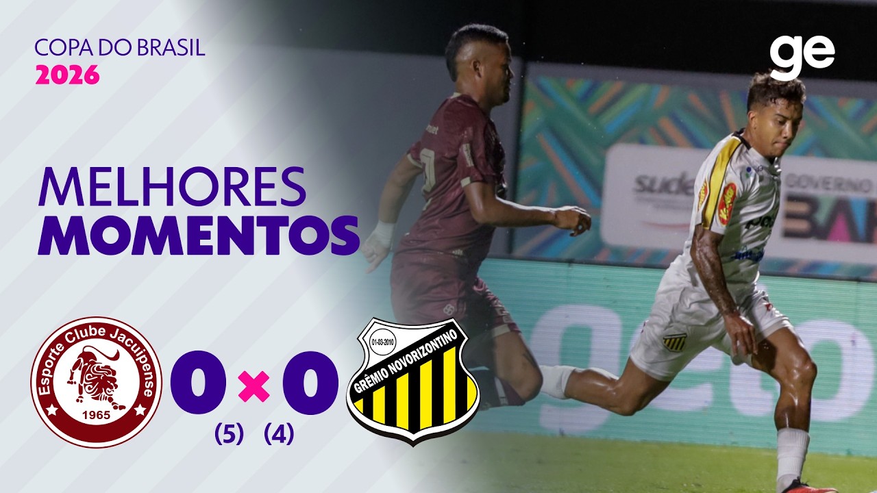 Jacuipense vs Grêmio Novorizontino Highlights