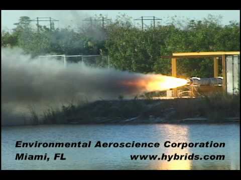 Environmental Aeroscience - 16 inch Nitrous Hybrid Rocket Motor