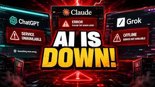 ChatGPT, Claude & Grok DOWN?! Major AI Outage Hits Users Today