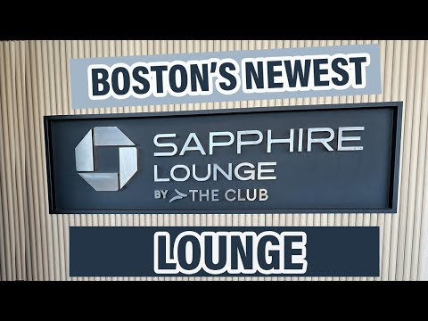 Excursão Chase Sapphire Lounge no Aeroporto Boston Logan