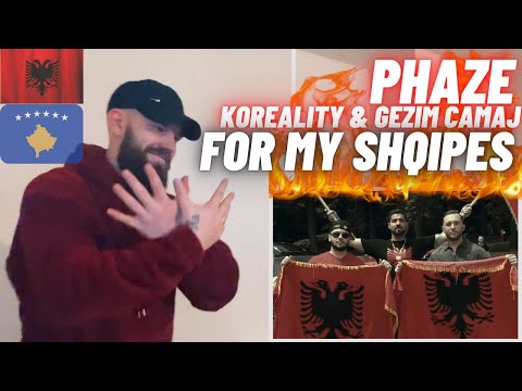 PhaZe - For My Shqipes Ft. Koreality & Gezim Camaj [HYPE UK 🇬🇧 REACTION!]